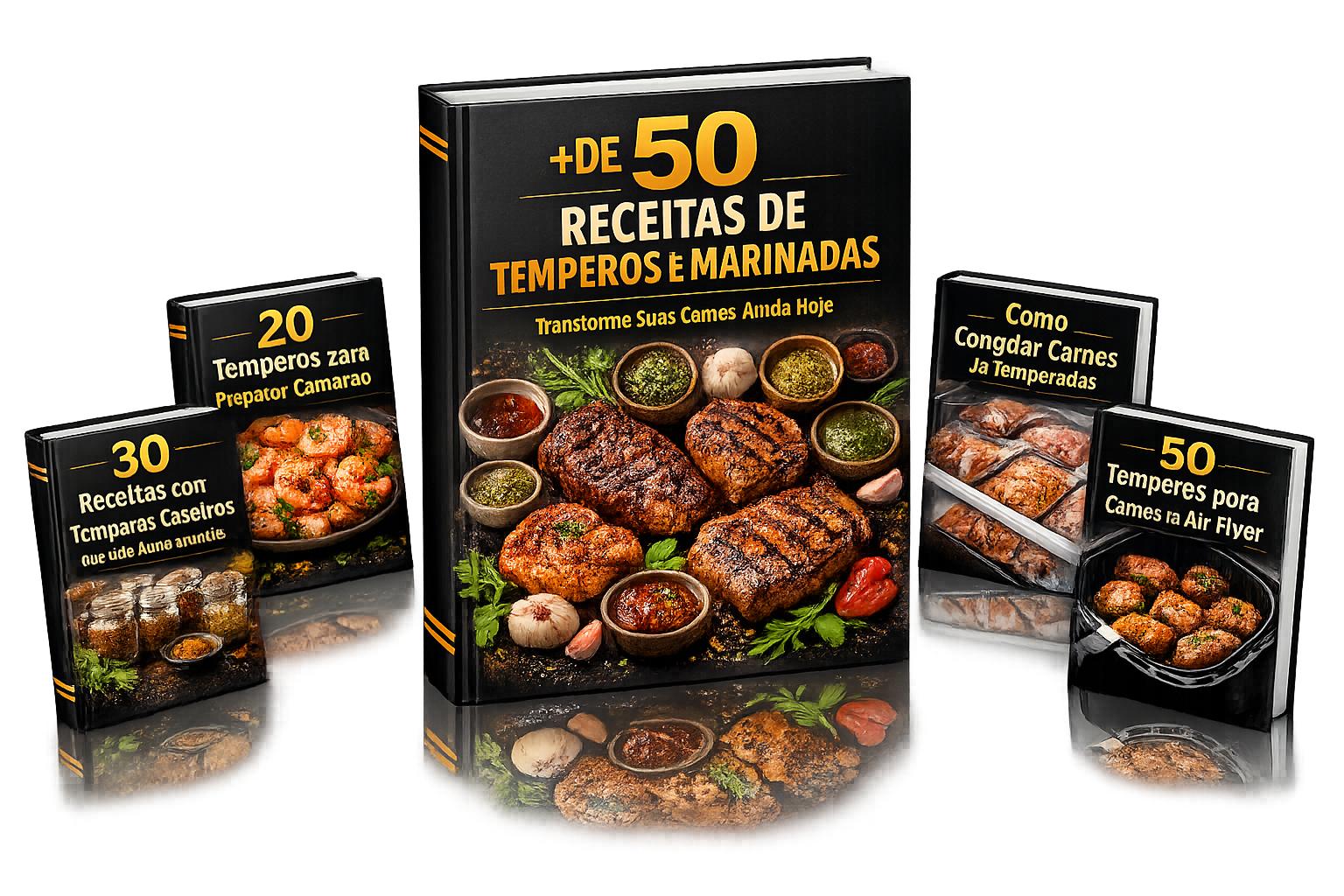 Combo Segredos dos Temperos Premium com todos os bônus